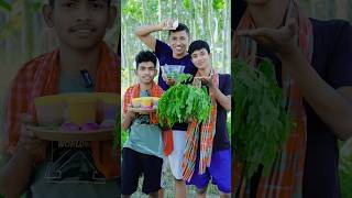 Moringa Leaves Snacks Recipe  Bengali Traditional Sojne Pata Pakora shortvideo [upl. by Anib743]