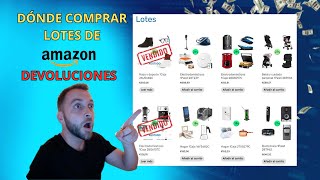 DÓNDE Y COMO COMPRAR CAJA DE AMAZON DEVOLUCIONES  TÉCNICA PARA GANAR DINERO SEGURO⭐💰📦 [upl. by Rebeca386]