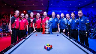 Team USA vs Team Europe  Match One  2022 Mosconi Cup [upl. by Idnar]