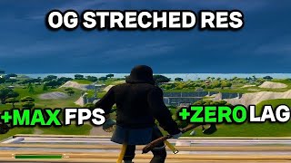 How To Get STRETCHED RESOLUTION in Fortnite OG Best Stretched Resolution [upl. by Fernald174]