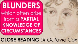 Jane Austen EMMA novel analysis—Narrative Voice Irony amp Meaning amp Blunders—ENGLISH LITERATURE [upl. by Sammer]