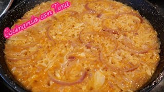 ARROZ ROJO PERFECTO SIN CONSOME NI CONSOMATE [upl. by Gemina]