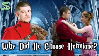 Why Viktor Krum Took Hermione To The Yule Ball Despite Her Being MuggleBorn [upl. by Damon302]