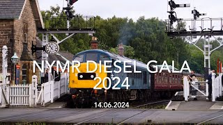 NYMR Diesel Gala 2024 14062024 [upl. by Esadnac889]