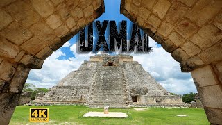 Uxmal Mexico ｜Cinematic Video 4K ｜camera walk [upl. by Idissak252]