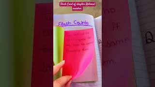 Flash card no4 of chapter rational number flashcards mydearclassroommath yt feedshortsviral [upl. by Aeli]