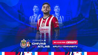 NARRACIÓN EN VIVO  Chivas vs Atlas  Clásico Tapatío  Jornada 8  Apertura 2022 [upl. by Aseret473]