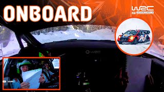 FULL ONBOARD  SS11 TänakJärveoja  WRC Rally Sweden 2024 [upl. by Nohsav]