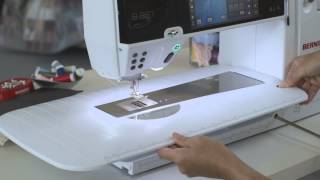 BERNINA 880 first steps how to thread and prepare for sewing [upl. by Daven]