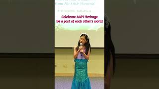 Bella performing in AAPI Heritage Month Festival Fremont Main Library [upl. by Kissiah476]