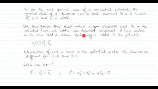 Nuclear Physics Nuclear Force Spin Dependence of Nuclear Force [upl. by Akirdnahs]