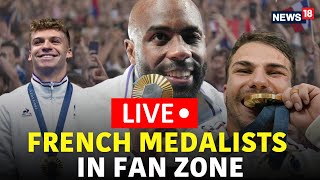 Paris Olympics 2024 LIVE  French Medalists LIVE At Fan Zone Area  Olympics LIVE News  N18G [upl. by Albert]