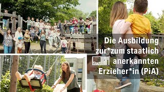 Die Ausbildung zurzum staatlich anerkannten Erzieherin  Stadt Marl [upl. by Hedda396]