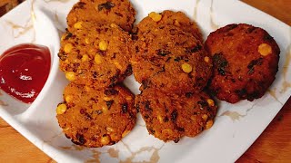 Chana Dal Vada Recipe  Dal Vada Recipe [upl. by Pappano]