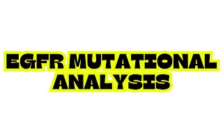 EGFR MUTATIONAL ANALYSIS [upl. by Deegan]