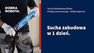 Nowa jakość montażu płyt kartonowogipsowych za pomocą Pianokleju do płyt GK [upl. by Atat774]