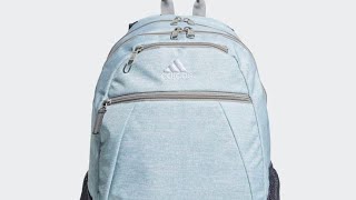 adidas backpack [upl. by Ellenahs]