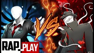 SLENDERMAN VS OFFENDERMAN RAP  Kronno Zomber Video Oficial [upl. by Kev]