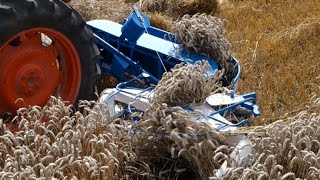 Tractor Mounted Harvester Reaper Binder TH1400 [upl. by Aicram707]