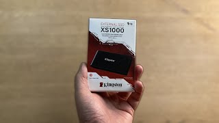 Unboxing Kingston XS1000 External SSD 1TB [upl. by Berenice766]