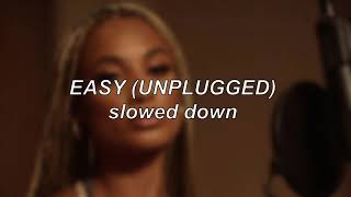 DaniLeigh  Easy Unplugged  Slowed Down [upl. by Eseela]