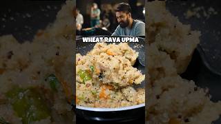 Wheat rava up a samantha recipeoftheday recipeshorts recipeshorts trending upma breakfast [upl. by Ahsiak]