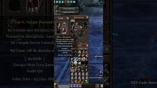 300 Exp Kostüm Seti Metin2 TR metin2 metin2tr gaming mmorpg twitch streamer gameplay [upl. by Ninetta746]