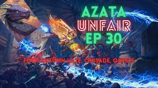 Pathfinder WoTR Unfair Inciter Skald EP 30  Forn Autumn Haze ambush crusade and quests [upl. by Naget671]