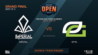 Imperial vs OpTic  DreamHack Open Summer  map2  demirage SleepSomeWhile Anishared [upl. by Lancey59]