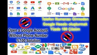 Telefon numarası girmeden Google hesabı açma [upl. by Renate186]