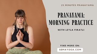 Pranayama  Morning Practice [upl. by Nilyaj]