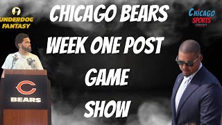 Chicago Bears Week One Post Game Show [upl. by Aulea825]