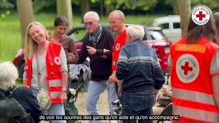 CroixRouge EnsembleS Balade en triporteur [upl. by Llertak]