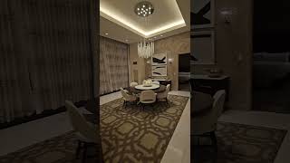 Crockfords Las Vegas One Bed Entertainment Suite luxury lasvegas hilton lxr [upl. by Onimixam775]