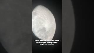 The Moon Up Close  National Geographic 114mm reflector telescope NASA Space Heavens [upl. by Ylyl]