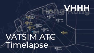 VHHH ATC Timelapse  End of Year edition Hong Kong Retreat  VATSIM [upl. by Ethbun]