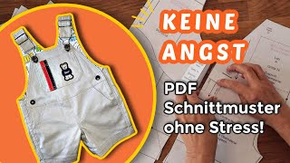 Die ultimative Anleitung zum PDF Schnittmuster Bobby Dazzler [upl. by Tolkan744]