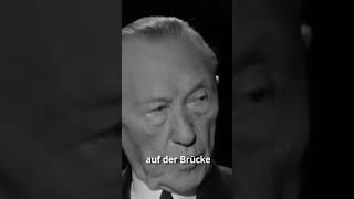 Adenauer lehnt Handschlag und Straßenbefragung Hitlers ab [upl. by Nail]