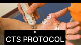 CTS PROTOCOL  HOW TO DO carpal tunnel syndrome study neurology neurotech emg ncs [upl. by Guyer]