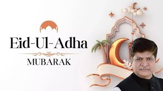 Alam Pasha wishes EID  UL  ZUHA  Bakrid [upl. by Zobe]