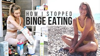 HOW I STOPPED BINGE EATING  THREE TOP TIPS [upl. by Brey]