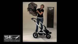 TFK Joggster X Stroller  Use with multi X carrycot [upl. by Aikas884]