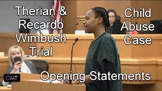 Wimbush Trial Opening Statements [upl. by Dolora]