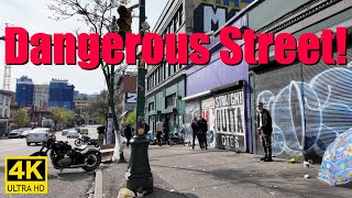 Walking on Vancouvers most dangerous street East hasting Street [upl. by Chanda]