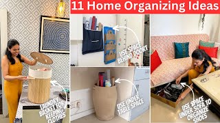 11 Amazing amp Genius Home Organizing amp Storage Ideas  Create storage in your Home [upl. by Tahp]