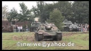 Jagdpanther in Action an der WTD 41 in Trier  Tank Destroyer Panther in Action [upl. by Hcire]