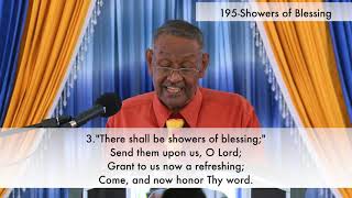 195 SDA Hymnal  Showers of Blessing [upl. by Lyred]