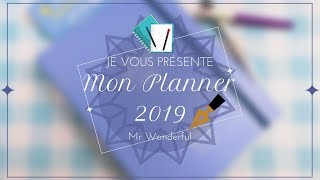 Je vous présente mon Planner 2019 [upl. by Dnana]