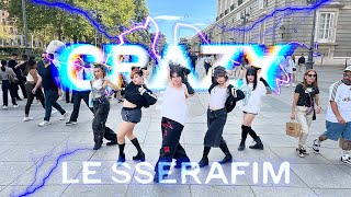 KPOP IN PUBLIC  LE SSERAFIM 르세라핌 CRAZY – With Special clip Dance cover By Station Ver [upl. by Prosper]