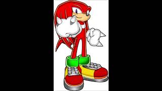 Sonic Adventure 2  Knuckles The Echidna Unused Voice Sound [upl. by Eilojne]